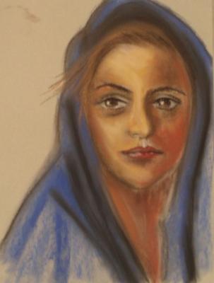 Copy 179 (girl in blue scarf). Lukaneva Larissa