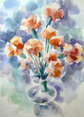 Carnations. Lavrova Elena