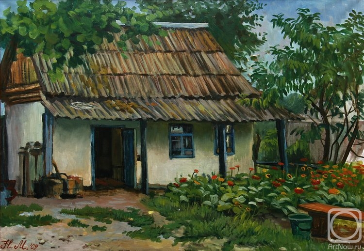 Mihajljukov Nikolay. Small house on farm