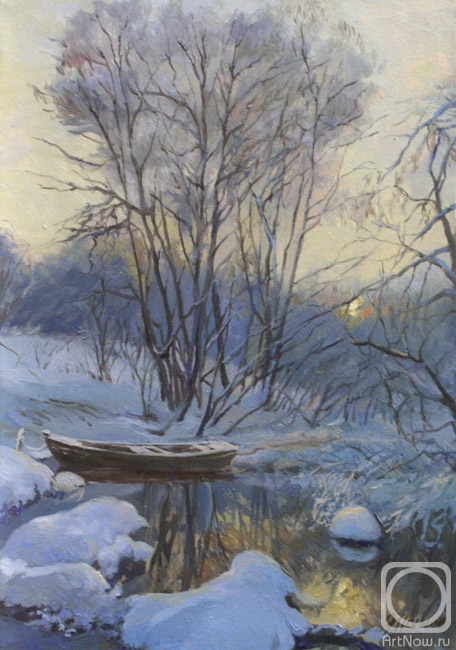 Panov Eduard. Winter landscape