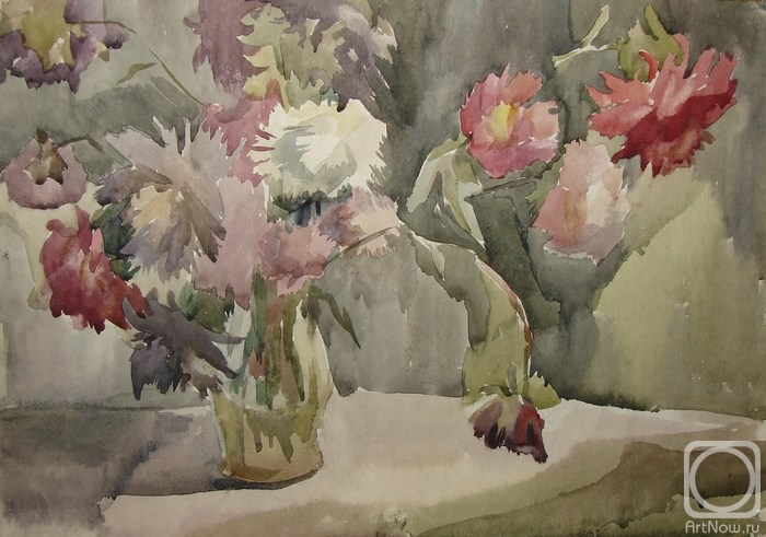 Khvastunova Alla. Bouquet of asters