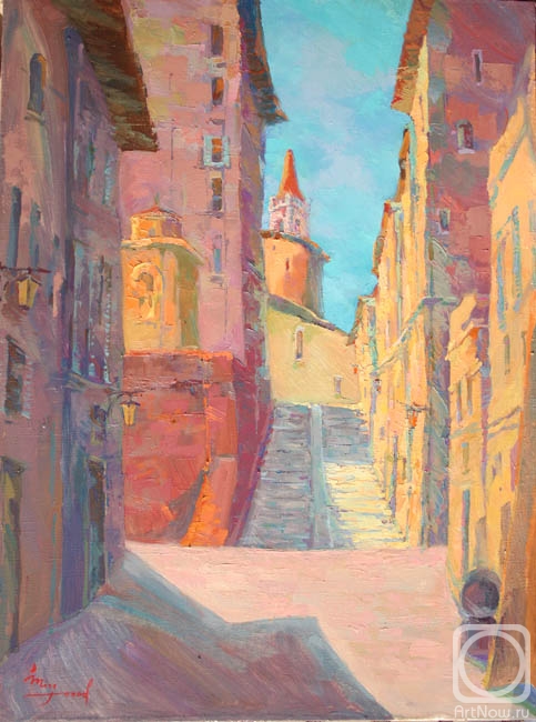 Mirgorod Igor. Street in the sky. Urbino - the city of Raphael