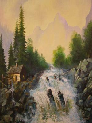 Romantic landscape 57. Gerasimov Vladimir