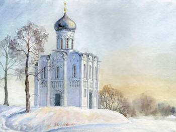 Church of the Intercession on the Nerl. Tarasova Irena