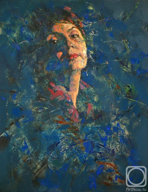 Ilichev Alexander. Portrait of the wife