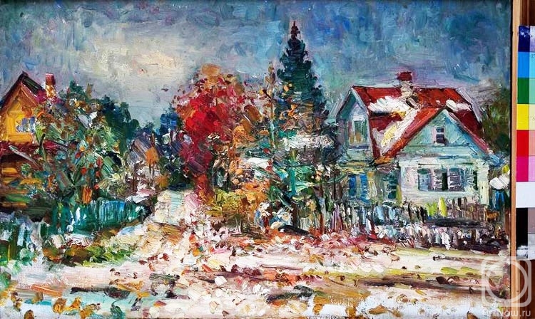 Zamaleev Talgat. First snow