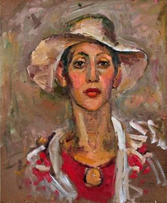 Portrait of the Artist's Wife. Zamaleev Talgat