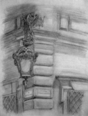 Street lamp. Nekhorosheva Svetlana