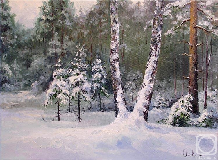 Malyarchuk Stanislav. Winter wood
