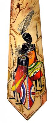 African tie. Kaminskaya Maria