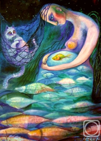 Nesis Elisheva. ANGELS OF ZODIAC. PISCES, THE FISHES