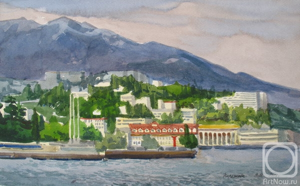 Kiryanova Victoria. Embankment of Yalta