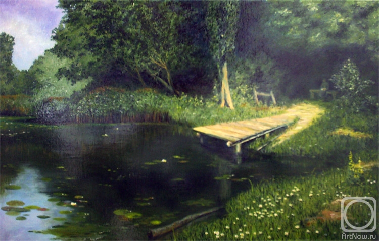 Nikiforuk Sergey. Overgrown pond