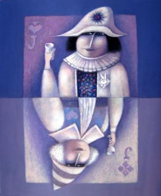 Melancholic solitaire. Jacks. Olenberg Vladimir
