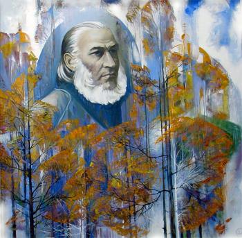 Autumn in Ufa. Portrait of S. T. Aksakov. Shaihetdinov Vakil