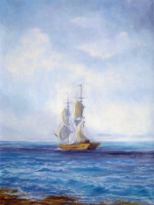 Sailing ship. Nikiforuk Sergey