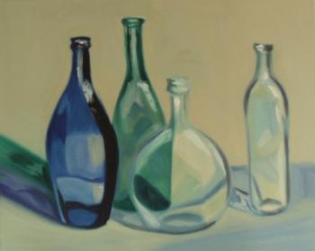 Copy 198 (still life with glass bottles). Lukaneva Larissa
