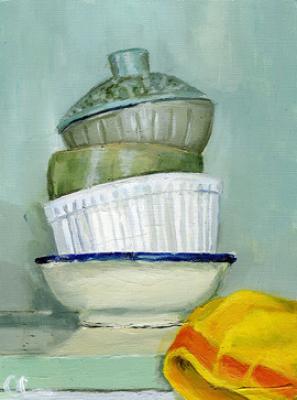 Still Life With a Tea Towel (Household Objects). Sorokina Lelia
