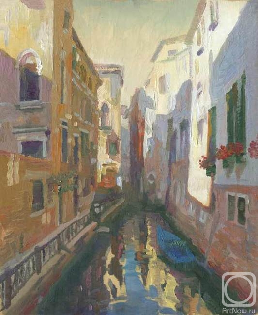 Chernov Denis. Venice. A Narrow Canal