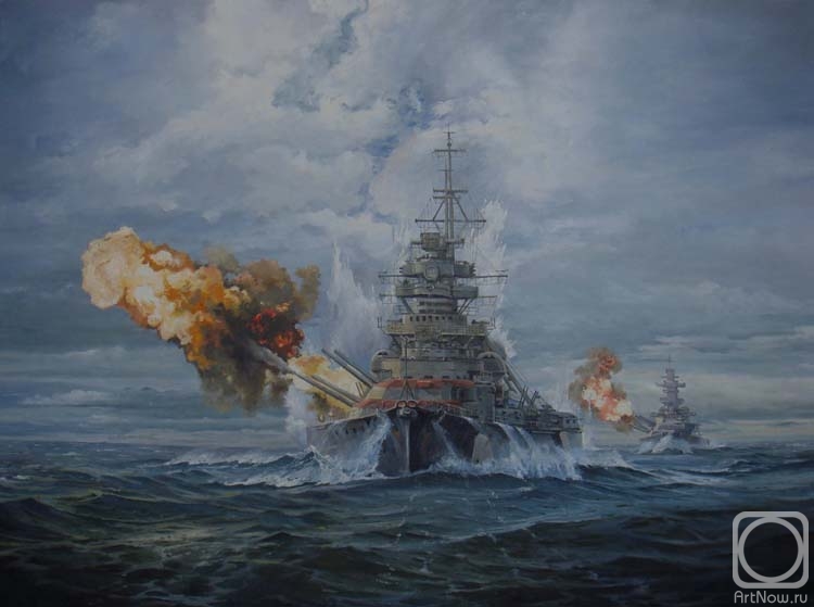Golybev Dmitry. The Battle of the Denmark Strait ("Bismarck")