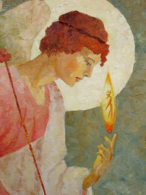 Candle of Fate (fragment). Zolotarev Leonid