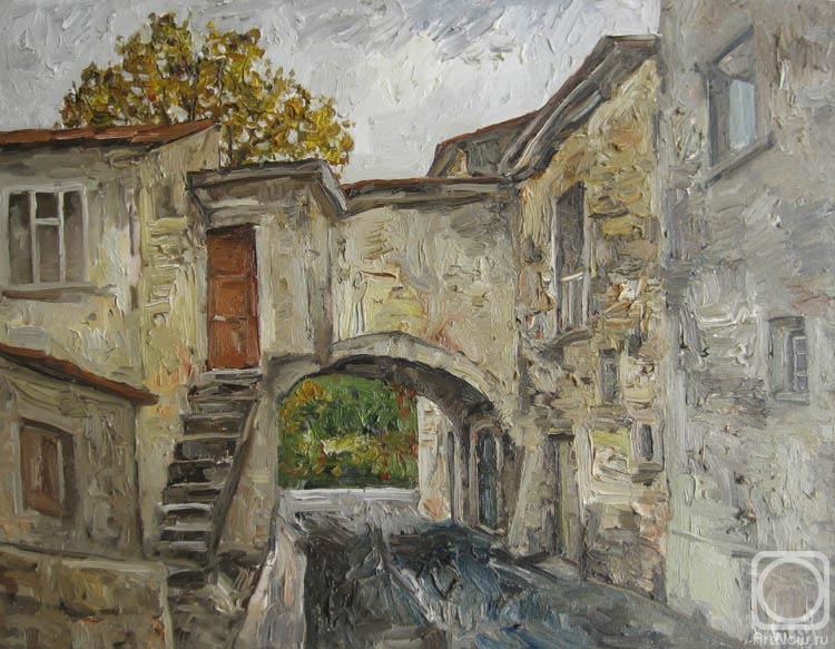 Pomelov Fedor. House with arch. France