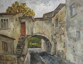 House with arch. France. Pomelov Fedor