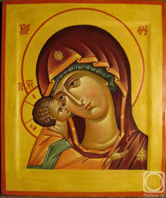 Vasil (Smirnova) Irina. The icon of the Virgin. Igorevskaya