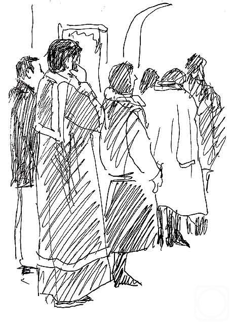 Karaceva Galina. In the temple