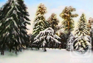 Yahnev Sergey. Winter wood