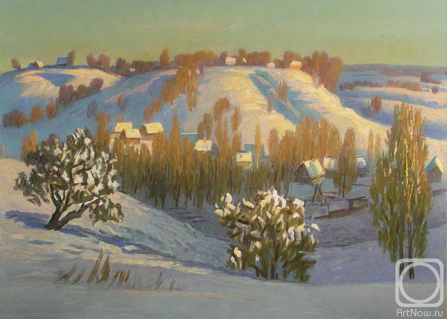 Sidorkin Valeriy. Winter in Mozyr region