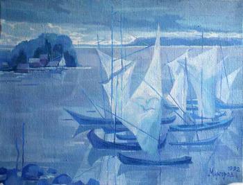 Mirgorod Igor Petrovich. Sails. Auroras of the North