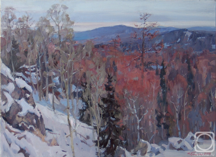 Grishchenko Igor. Mountain Lipovaya. November