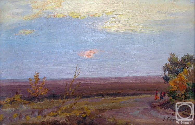 Petrov Vladimir. An October sundown