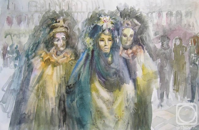 Mustafina-Khazieva Lilia. Venetian procession