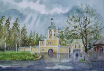 Downpours. St. Sergius Church