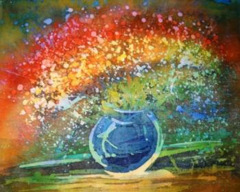 Flower rainbow (Rainbow Colors). Antipova Elena
