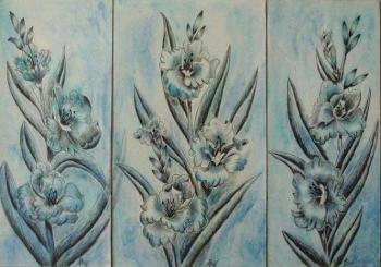 Gladiola (triptych)