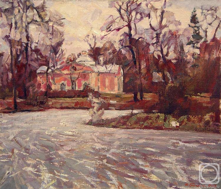Grishchenko Igor. Oranienbaum. The frozen pond