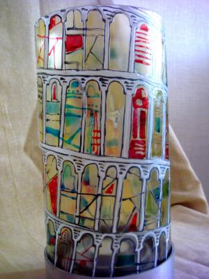 Lamp "Leaning Tower of Pisa". Sushkova Olga