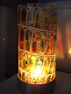 Lamp "Leaning Tower of Pisa". Sushkova Olga