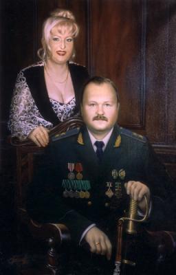 Galanovs. Family portrait. Pilyaev Alexander