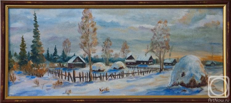 Shvedov Sergei. Winter evening