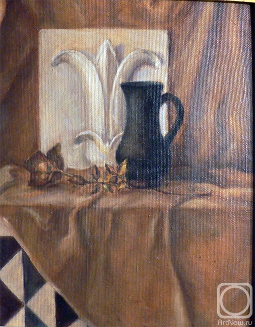 Polikarpova Anna. The golden still life