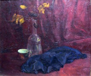 The purplish still life. Polikarpova Anna
