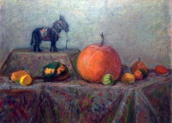 The still life with the donkey