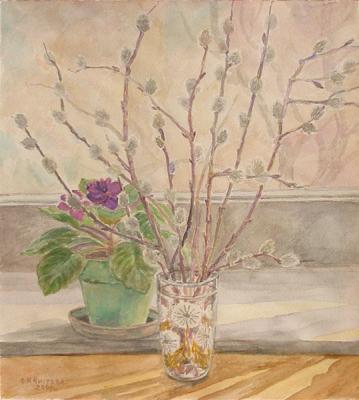 April willows. Chistova Olga