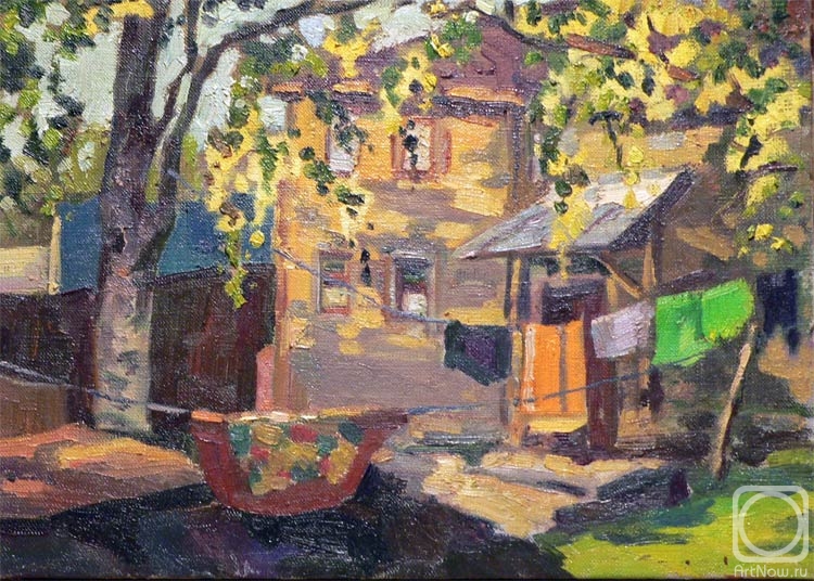 Polikarpova Anna. The yard