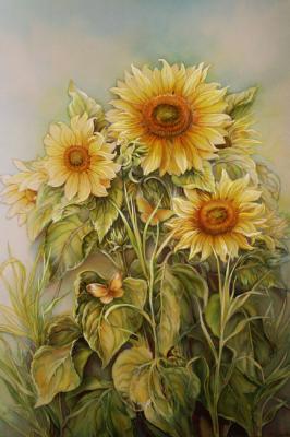 Sunflowers. Godich Marina