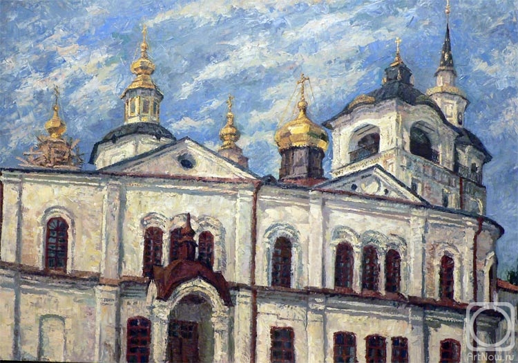 Polikarpova Anna. The white church.Great Ustug